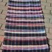 Rag Rug Hallway Runner - Bright Multi Ginghams w/ Black (Inv. Id 9-0521)