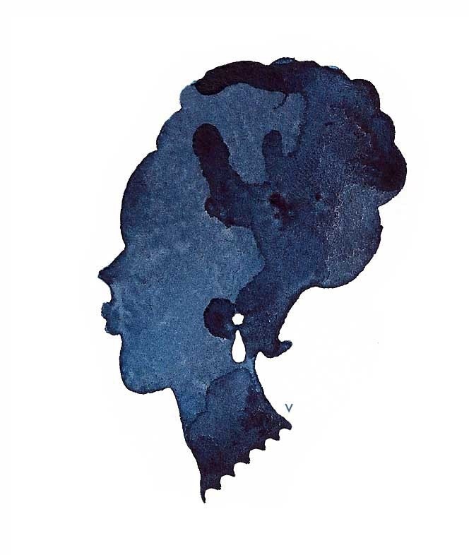 CUSTOM WATERCOLOR CAMEO
