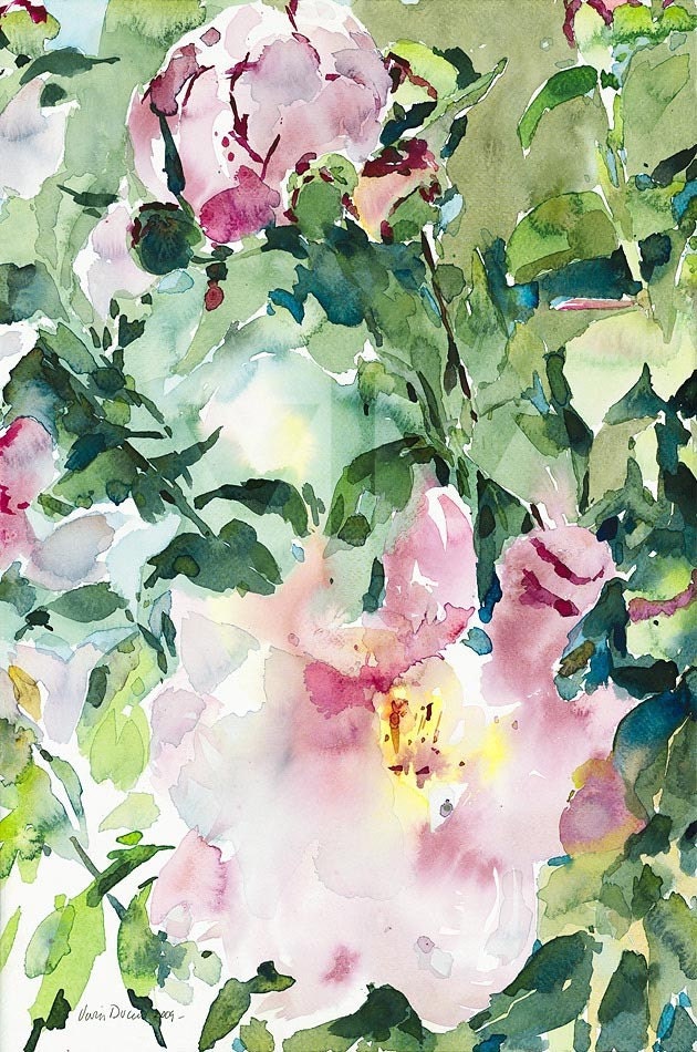 signed giclee / limited edition / peony