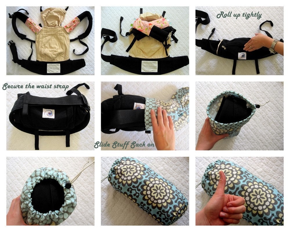 Pick Your Fabric - Baby Carrier Bag - Fits the ERGOBaby Carrier, Boba, Beco, BabyHawk, Kinderpack and more