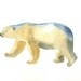 POLAR BEAR by DIMDI Original watercolor painting 10x8inch