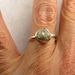Natural Rough Diamond Ring - 18k and 14k Gold