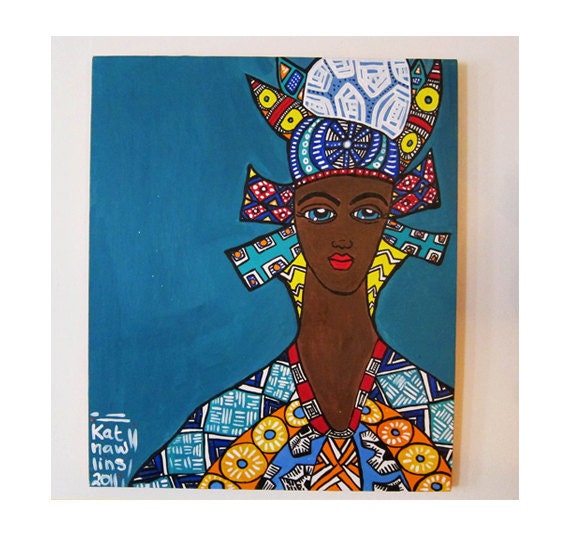 Creole Sister from that Delta Mother (one of a kind painting)
