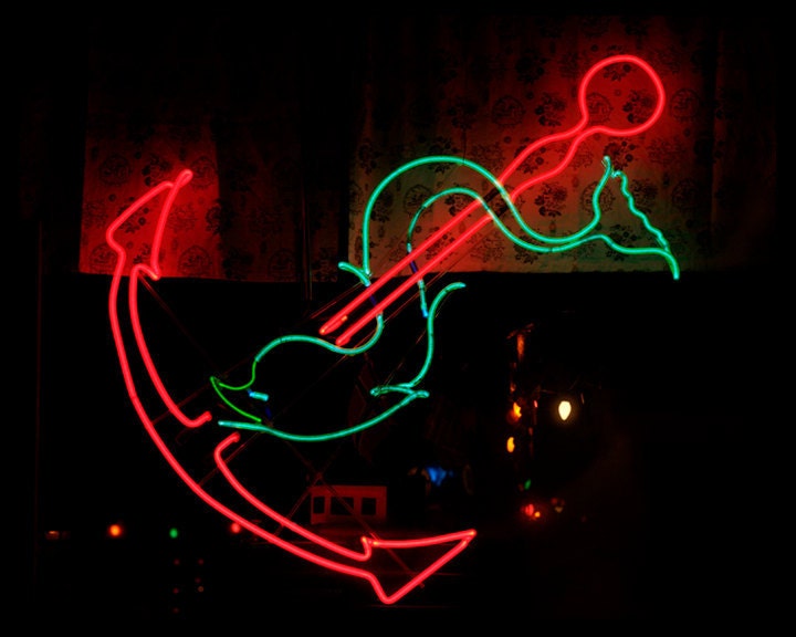 Sunny's Bar (8x10 Photo Art Print of a Dreamy Retro Brooklyn Neon Bar Sign)