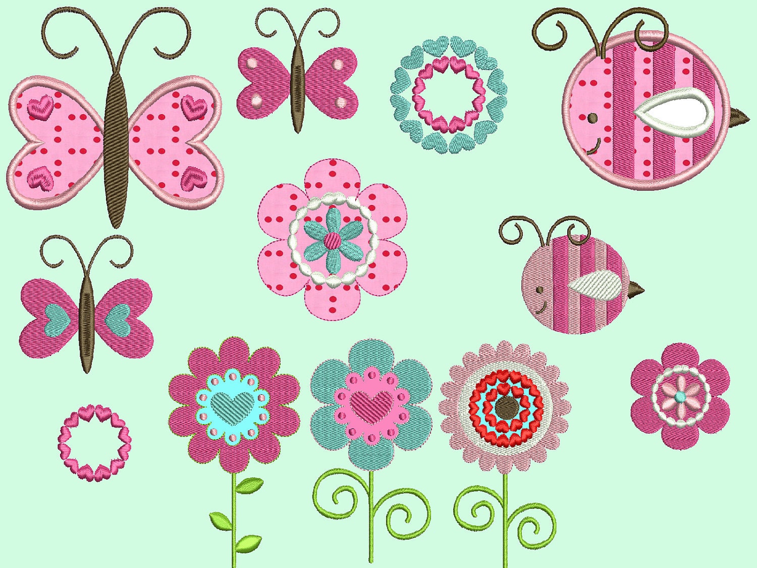 flower embroidery designs