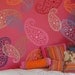 Stencil Vintage Paisley LG - Reusable stencils for walls and fabrics - diy home decor