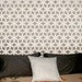 Wall Stencil Kagami Allover LG - reusable stencils instead of wallpaper - diy decor