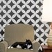 Wall Stencil Nagoya LG scale - Reusable stencils for walls - DIY decor
