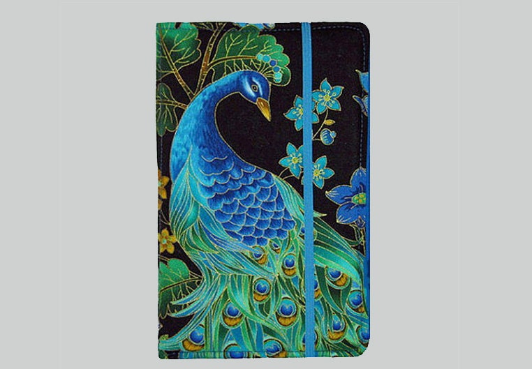 Kindle Cover Hardcover Kindle Case Nook Cover Custom eReader Cover Peacock