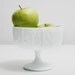 Vintage FTD White Pedestal Vase from 1975
