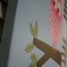 Affordable Original Painting Nursery Art, Kids Room - Penny's Pink Owl (12 x 12 Canvas)
