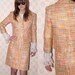 Arthur Jay Textured Rainbow Vintage Skirt Suit S