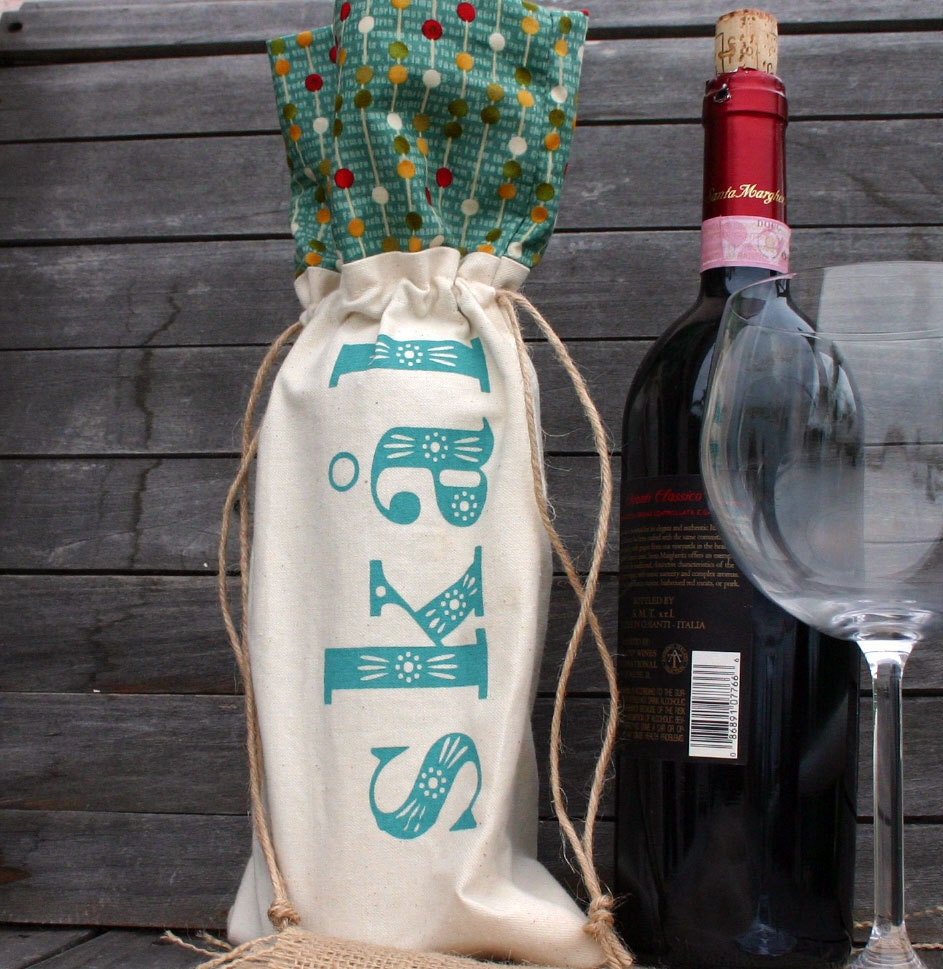 Swedish Wine Gift Bag - Skal (Skol)