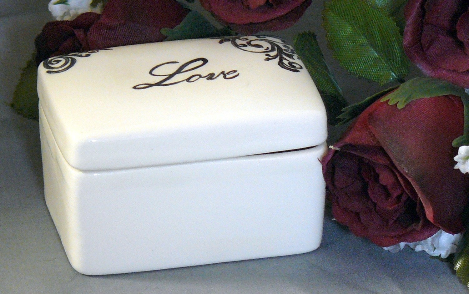 Ceramic Love Keepsake Box