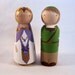 RESERVED for cphillip13 Legend of Zelda Video Game Peg Doll Cake Toppers