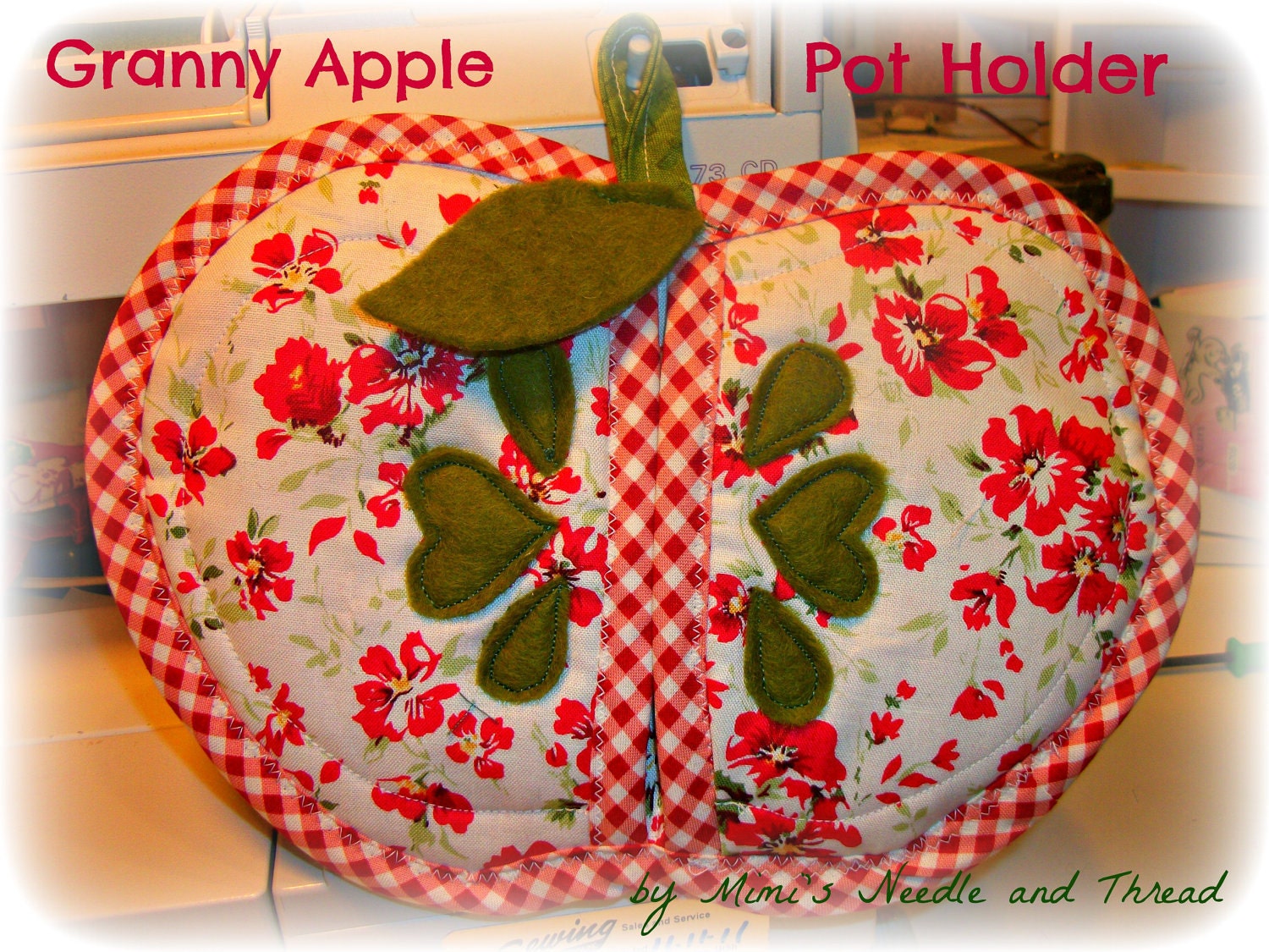 Granny Appy Handmade Pot Holder