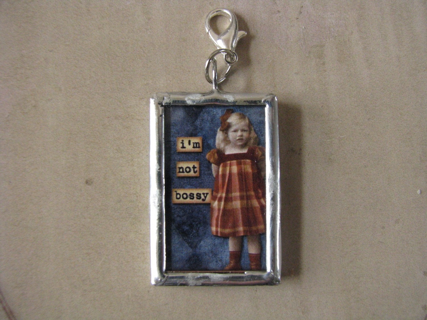 Bossy Soldered Pendant