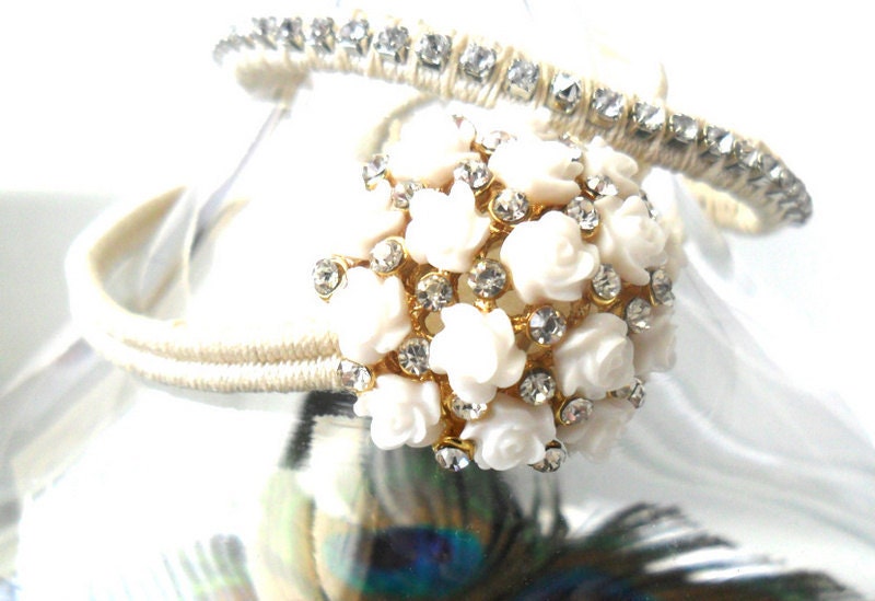 Bridal Bracelet Jewelry set, Friendship Bracelet, The ultimate Peacock wedding, trendy boho fashion wedding