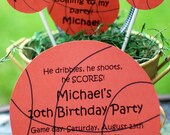 Bowling Basketball Football Soccer Baseball Birthday Invitations