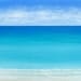 Beach Painting Modern Ocean Painting Contemporary  Artwork Abstract Blue Tropical Caribbean Seascape Water