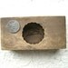 Vintage Japanese Kashigata Sweets Mold - Leaf (P)