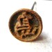 Vintage Japanese Yakiin Branding Iron island F389