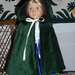 Velvet Colonial Cloak for American Girl Felicity or Elizabeth or other 18 inch doll