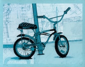 Locked Bike: Huffy