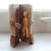 Cork, Pine Knot, Leather, Reliquary