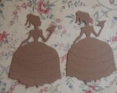6 Marie Antoinette - die cuts