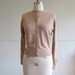 1960s vintage fawn pin up cardigan