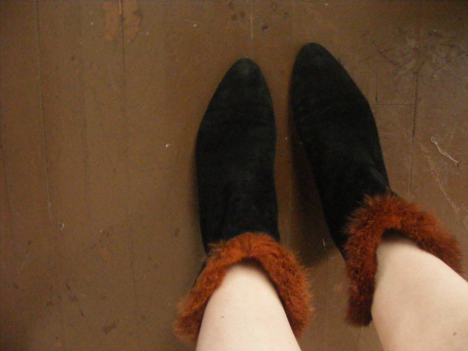 Fur Pixie Boots