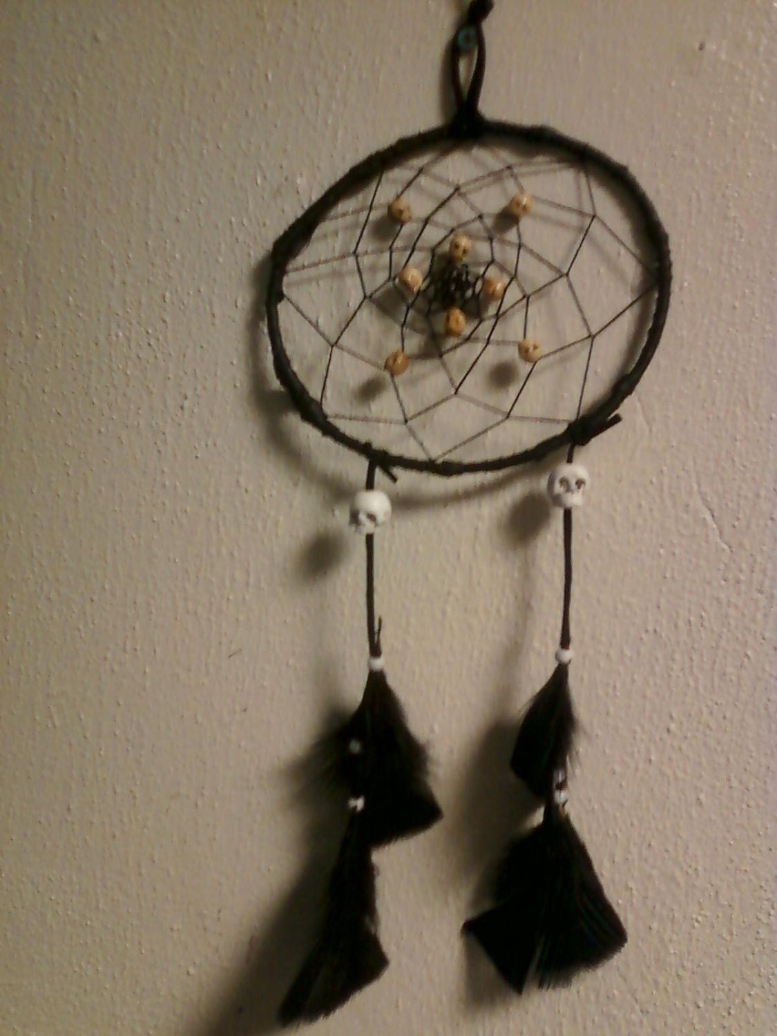 Skull Dream Catcher Design by Ravnsyte on Etsy