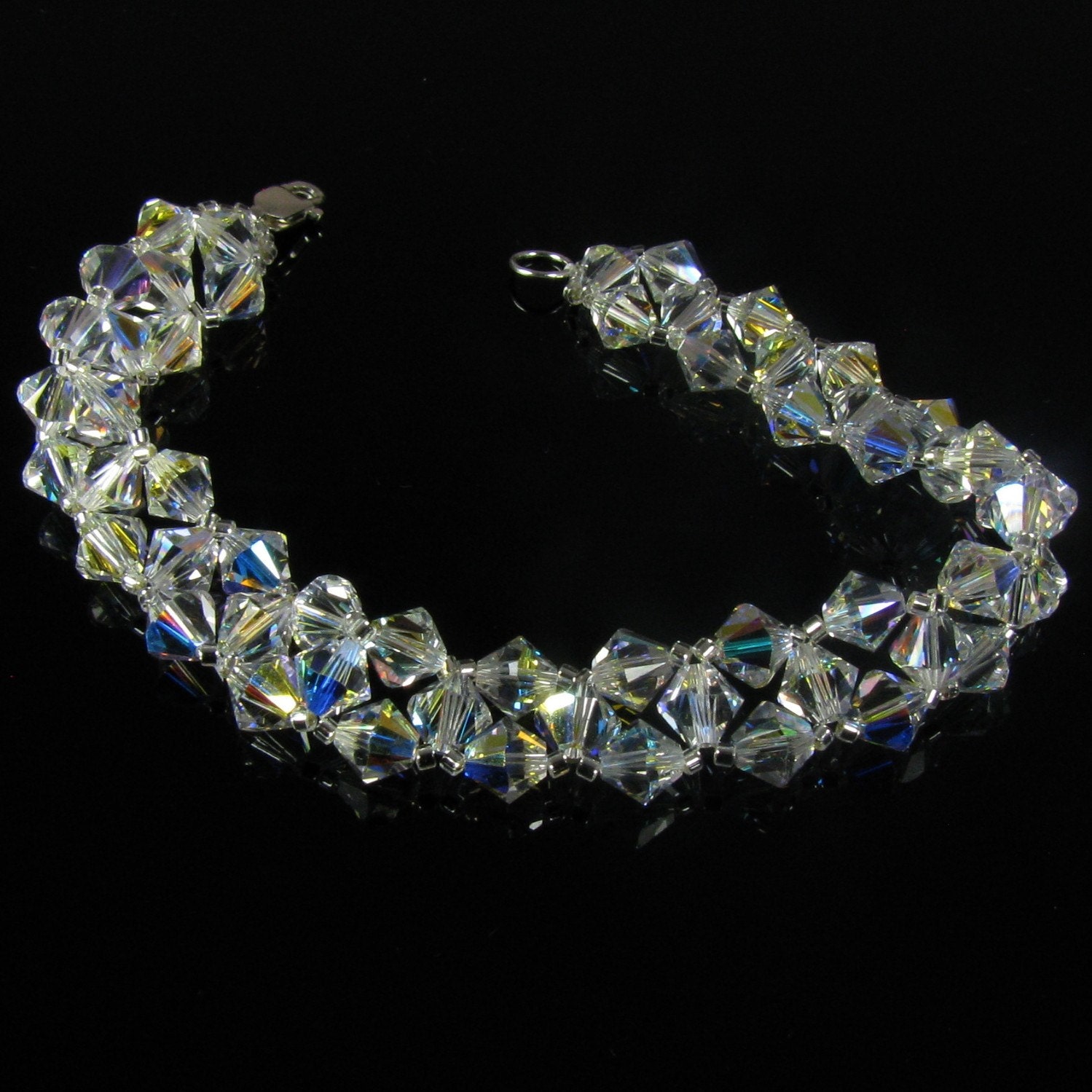 Bridal Bracelet Wedding Bracelret Swarovski Crystal Bracelet Bling Bracelet Sparkly Bracelet Kara Bridal Set