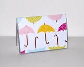 Card Case / Mini Wallet - April Showers