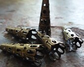 Antique Bronze Bead Caps Cone