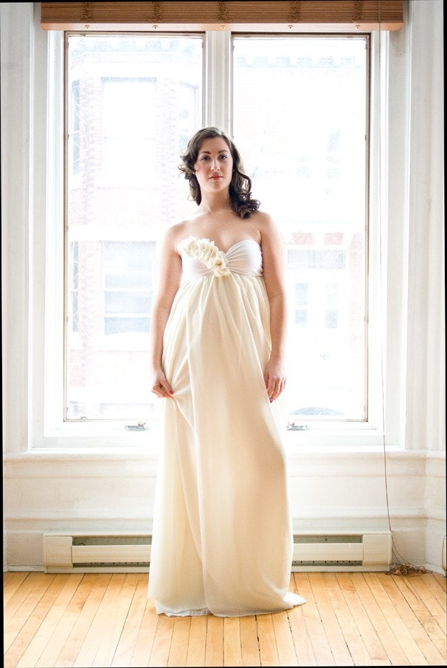 m3s completely customized textured gown