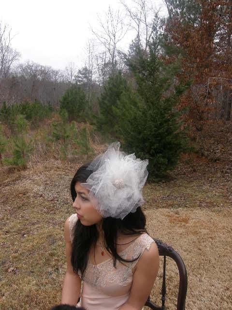Sale Featured In Redbook Magazine Eco-friendly The Dandelion (La Dent-De-Lion) Hair Comb/Fascinator OOAK