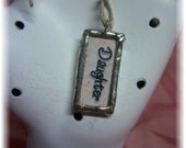 Daughter Solder Charm