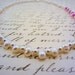 White pearl necklace. Genuine pearls, glass pearls, hot pink glass pearls. Perfect bridesmaid necklace.