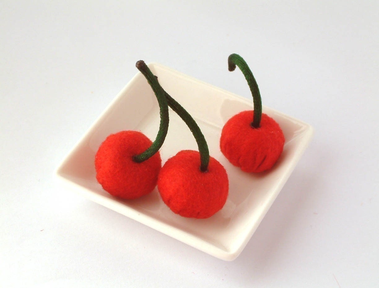 DIY Lovely fruit set(Lemon,Orange,Kiwi,Cherry,Strawberry)--PDF Pattern via Email--V02