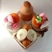 DIY felt Petit Fours,6 in 1---PDF Pattern via Email--F06