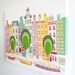 Amsterdam Canal houses - Textiles Canvas Print