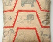 Attenborough Cushion Pillow - Life of Mammals