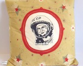 Valentina Tereshkova Cosmonaut Cushion Pillow
