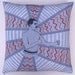SALE Boxer Screen Print Cotton Cushion/Pillow