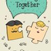 We Belong Together Jigsaw Love Card