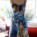 Original Star Wars Pin Up Apron Cut Dress- Upcycled OOAK