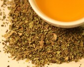 Sunshine / Organic Herbal Tea with Mint and Lemon / Zanitea Loose Leaf Blend Makes 10 to 12 Cups