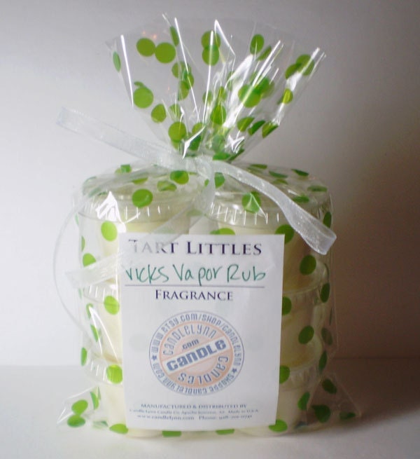 6 TART LITTLES - Vicks Vapor Rub TYpe